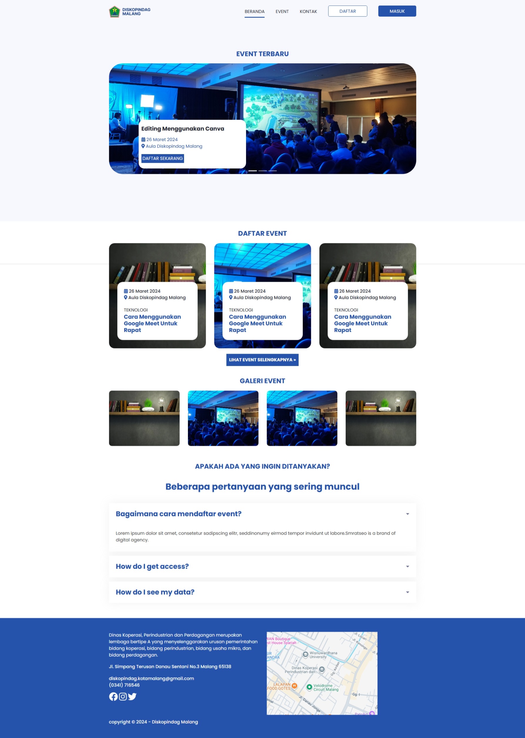 Homepage