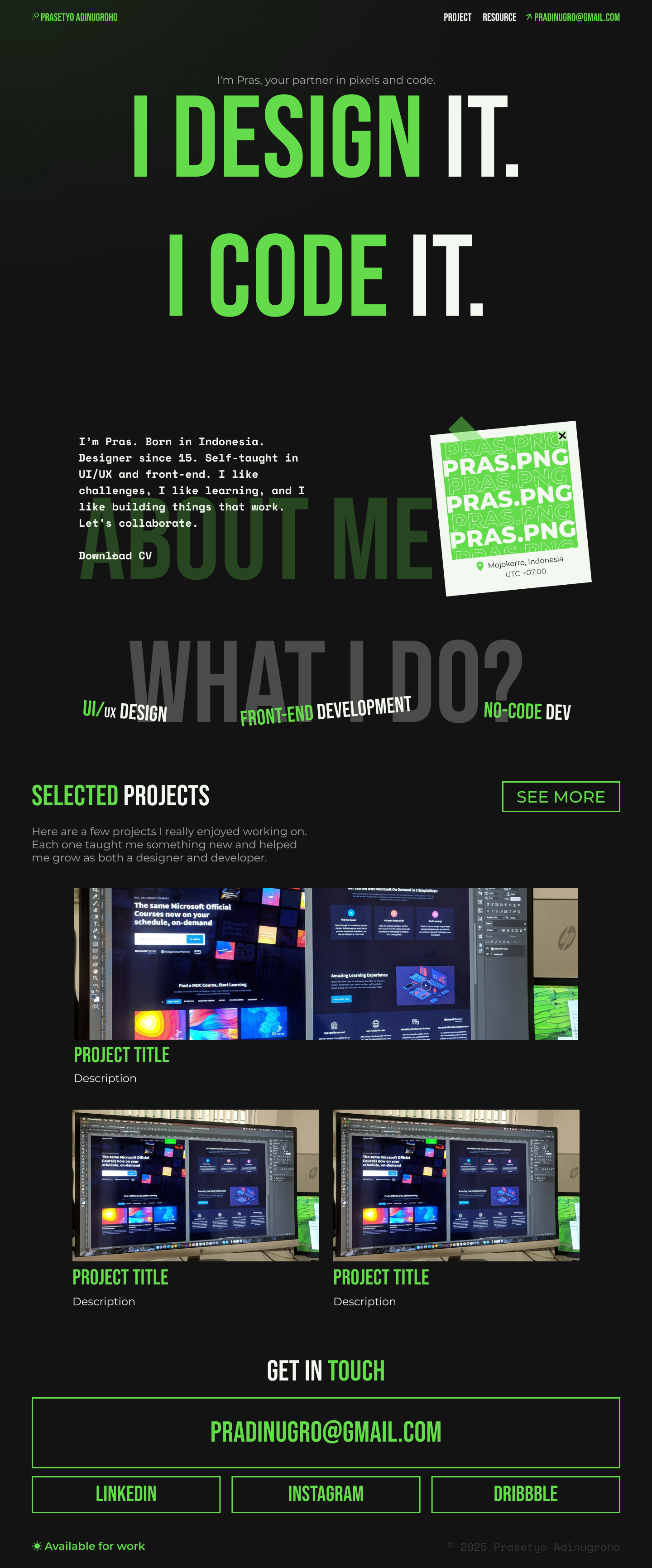 Homepage