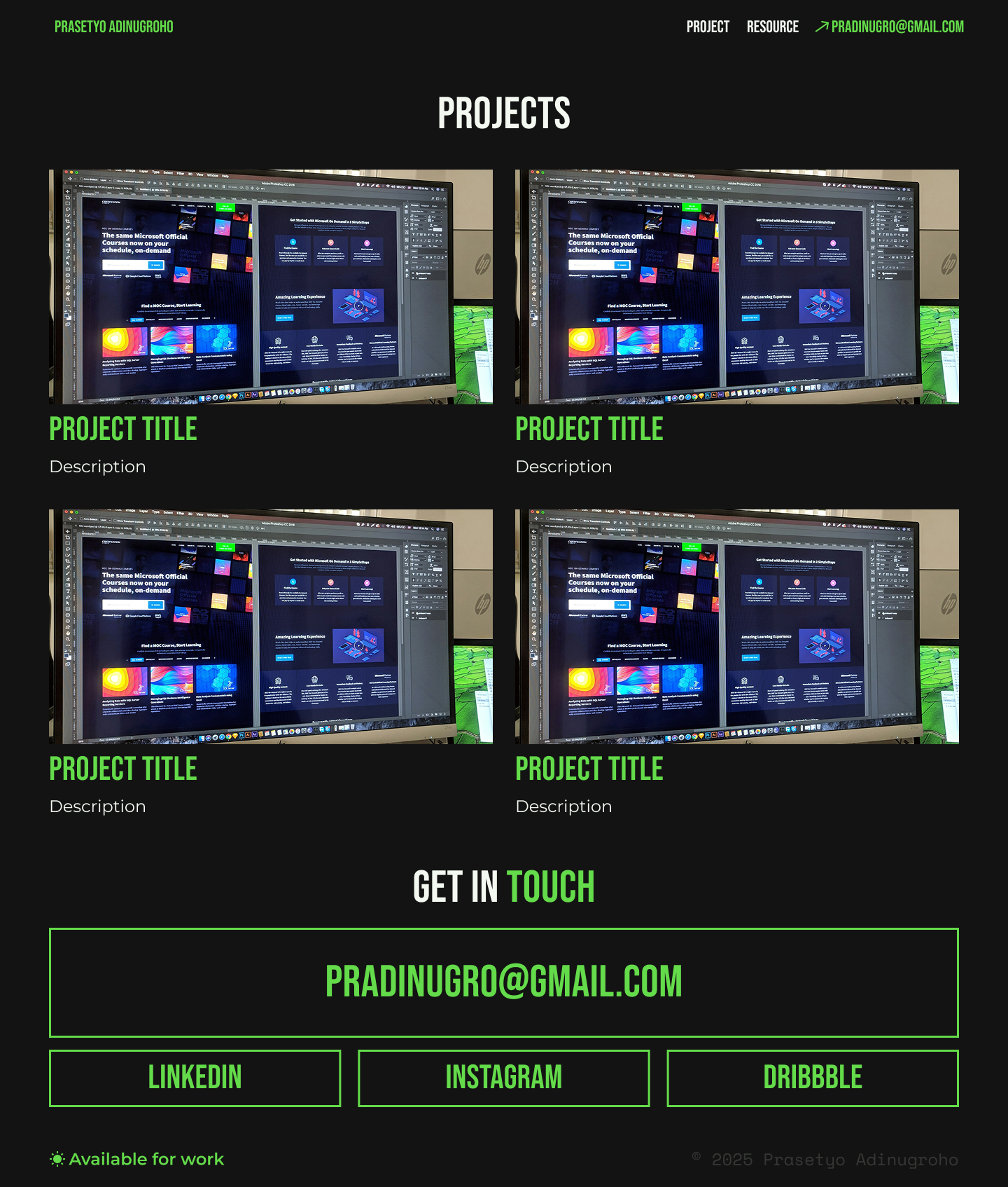 Project Page